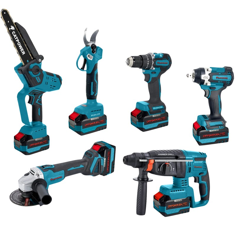 AKÜLÜ 6'LI SET 20V 4.0Ah