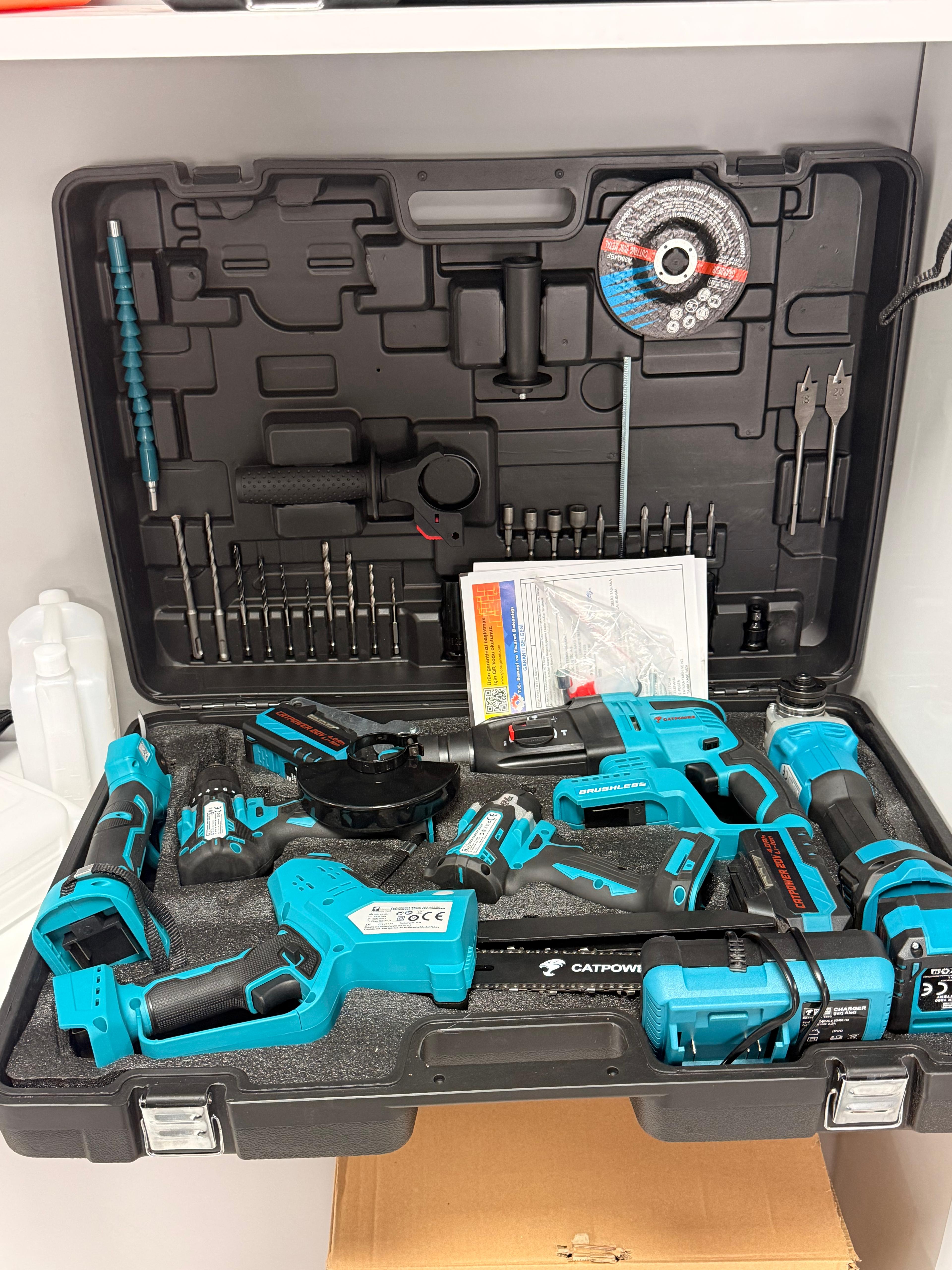 AKÜLÜ 6'LI SET 20V 4.0Ah