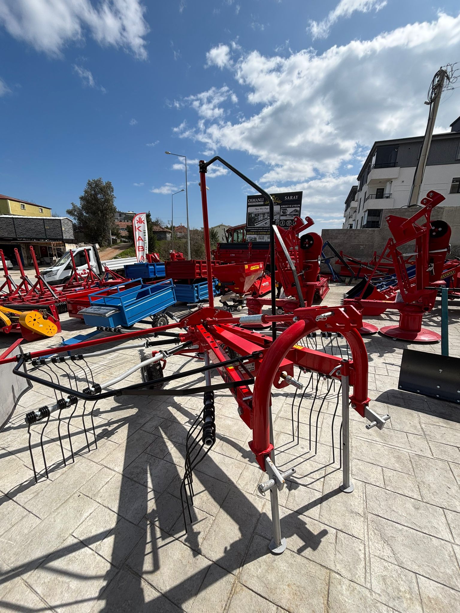 9 ROTORLU OT TOPLAMA MAKİNESİ