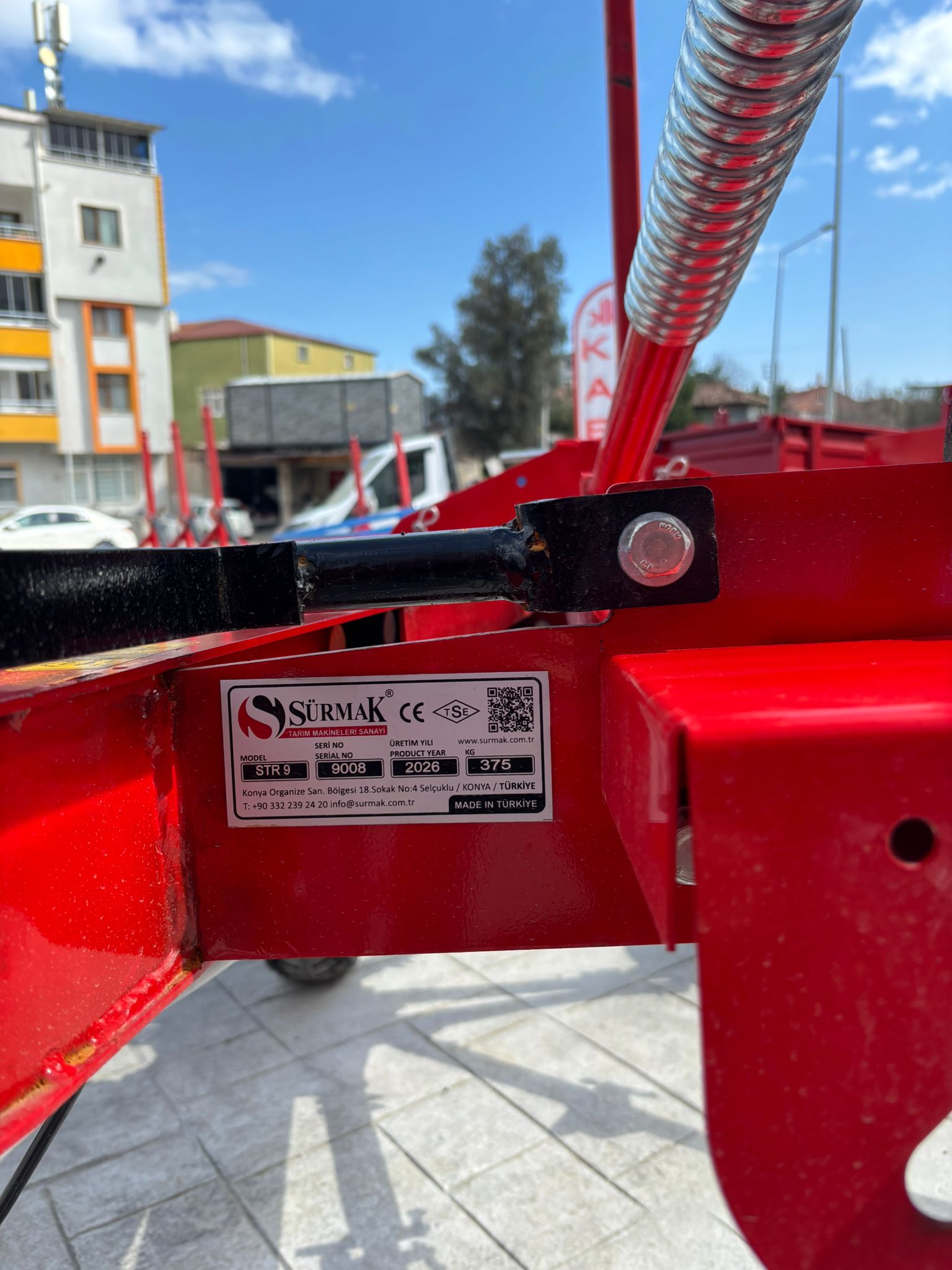 9 ROTORLU OT TOPLAMA MAKİNESİ