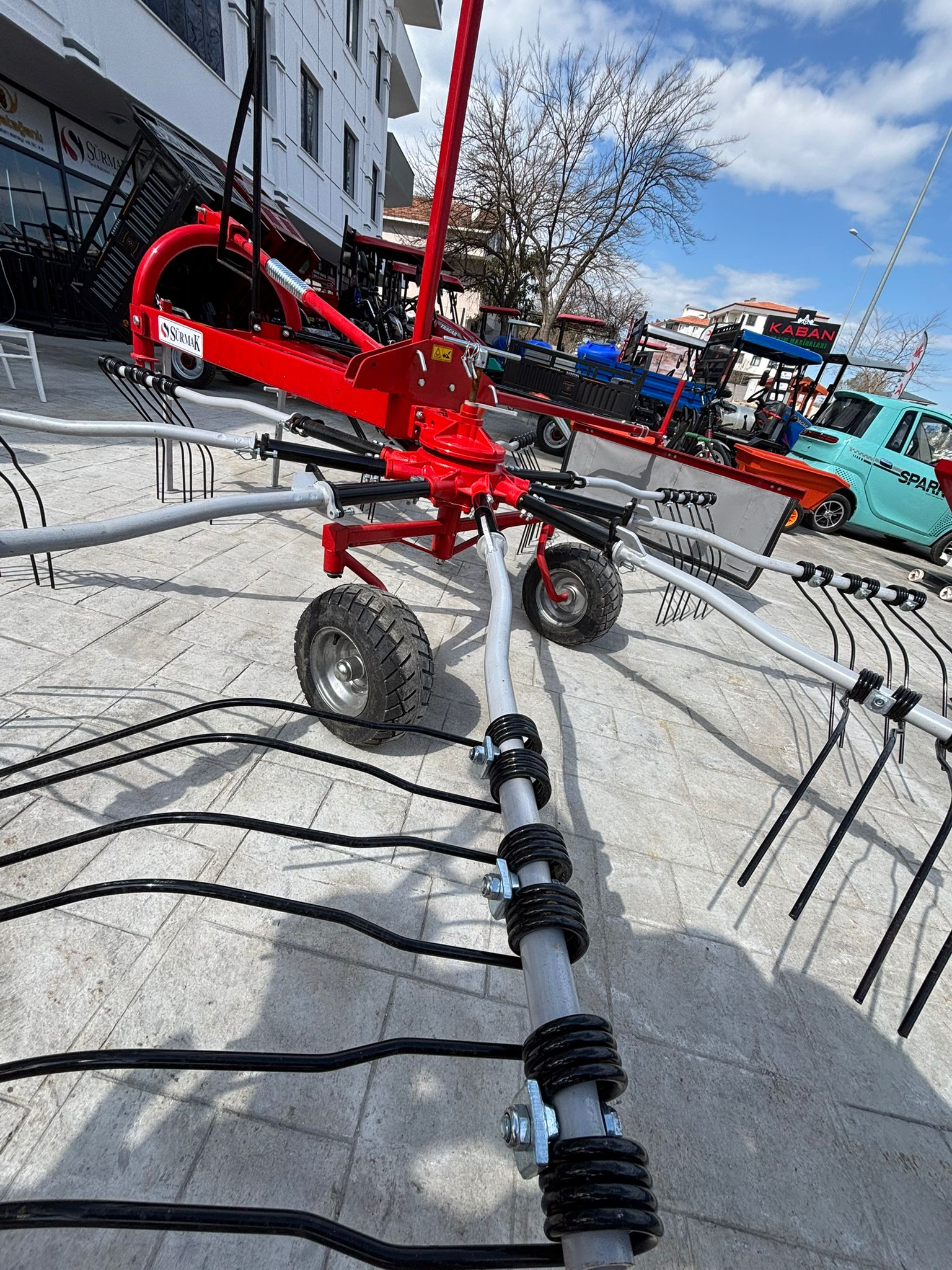 9 ROTORLU OT TOPLAMA MAKİNESİ