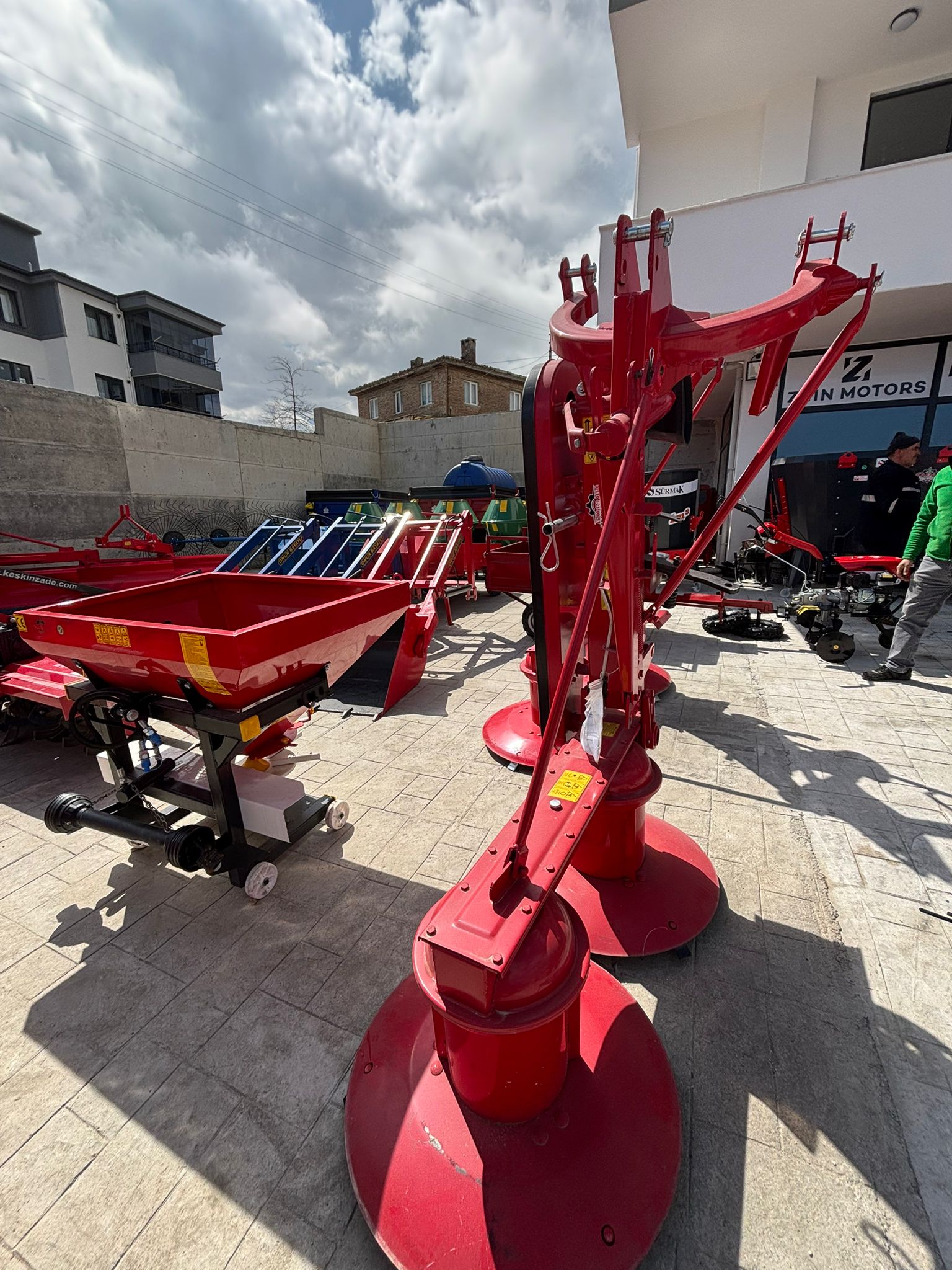 165 TAMBURLU ÇAYIR BİÇME MAKİNESİ