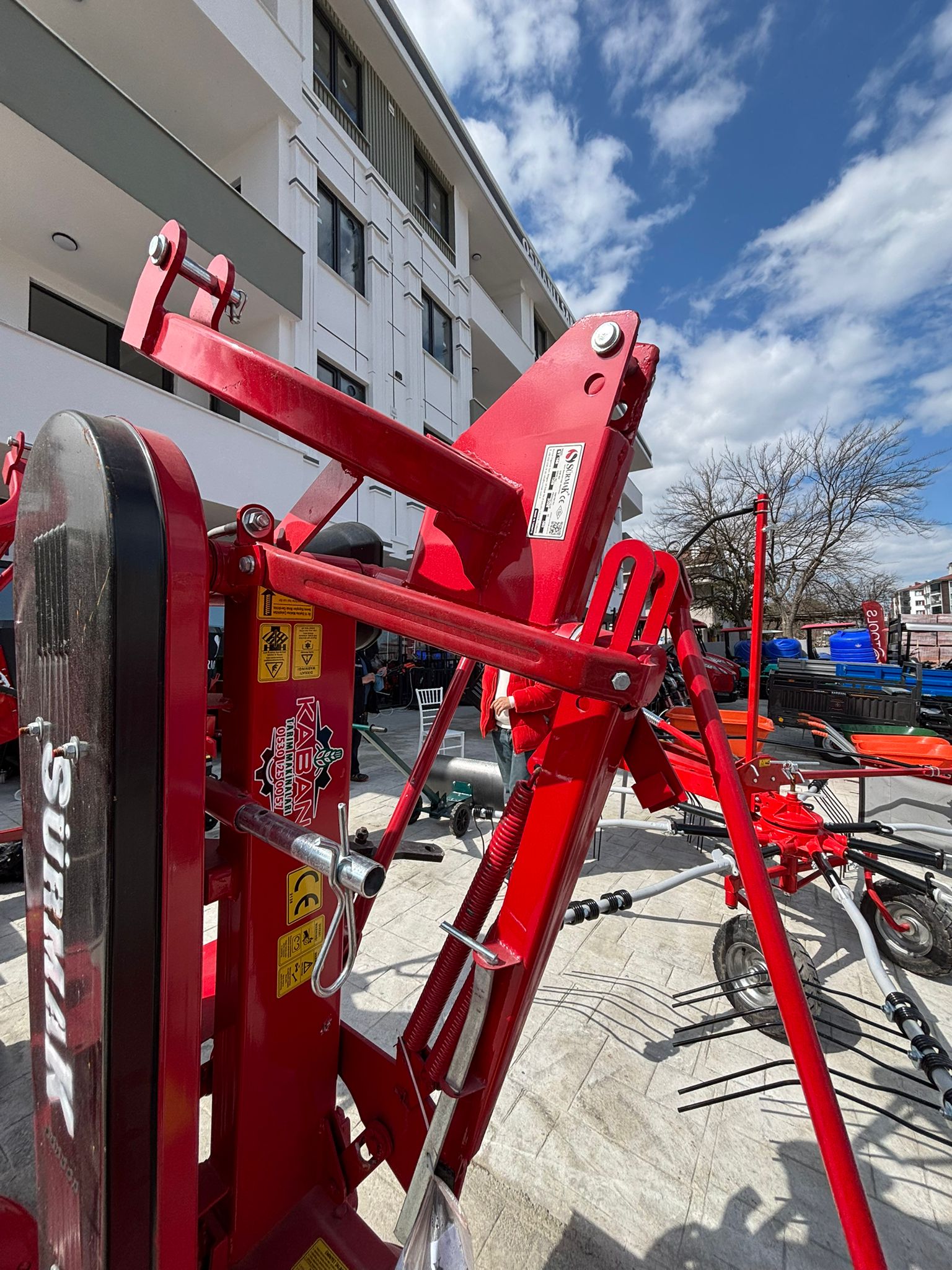 165 TAMBURLU ÇAYIR BİÇME MAKİNESİ