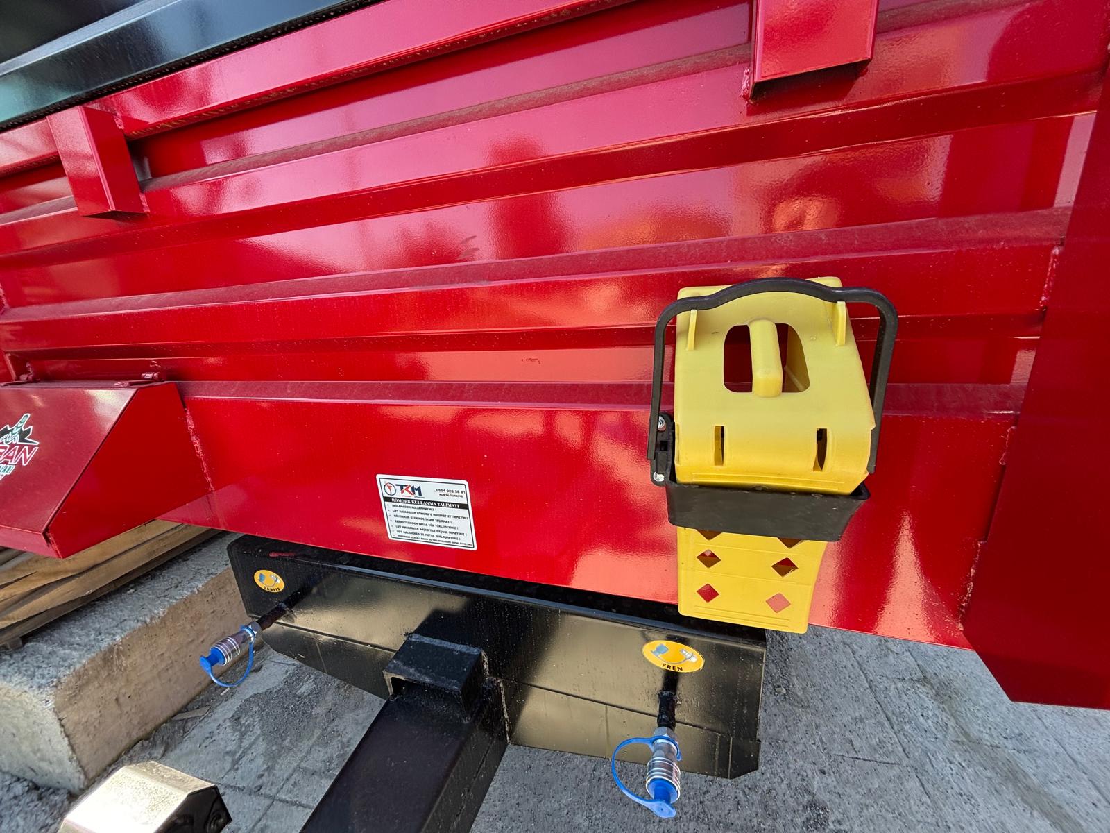 5 TON RÖMORK TEK DİNGİL FRENLİ