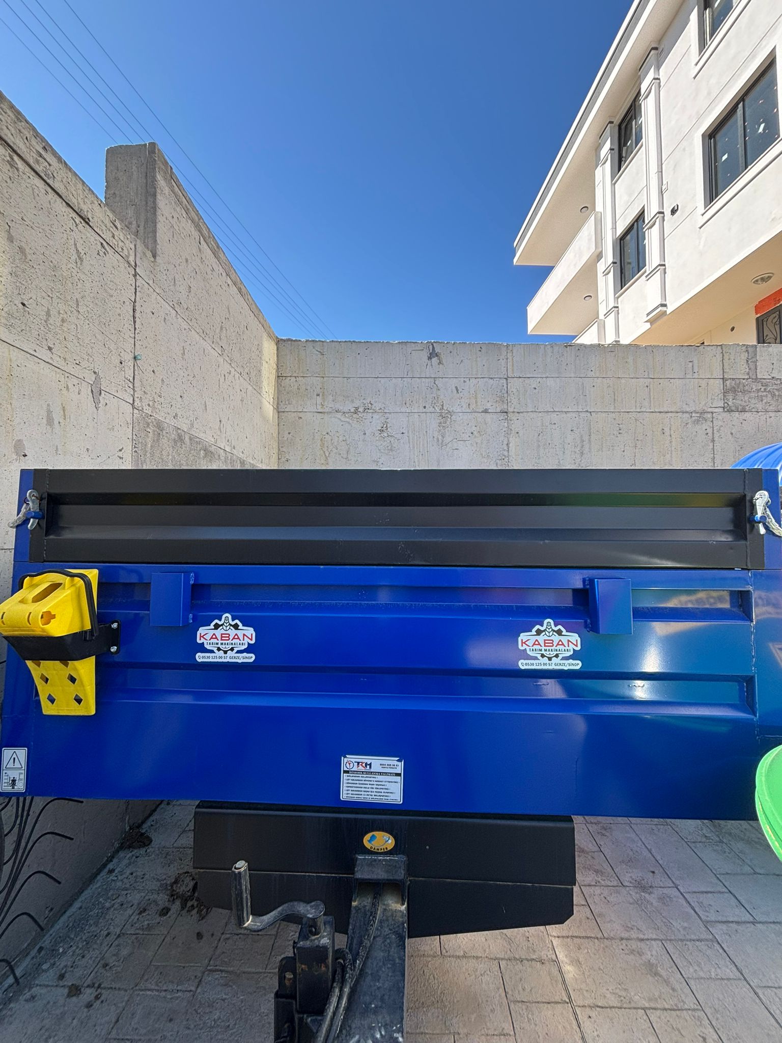 3,5 TON RÖMORK TEK DİNGİL FRENSİZ