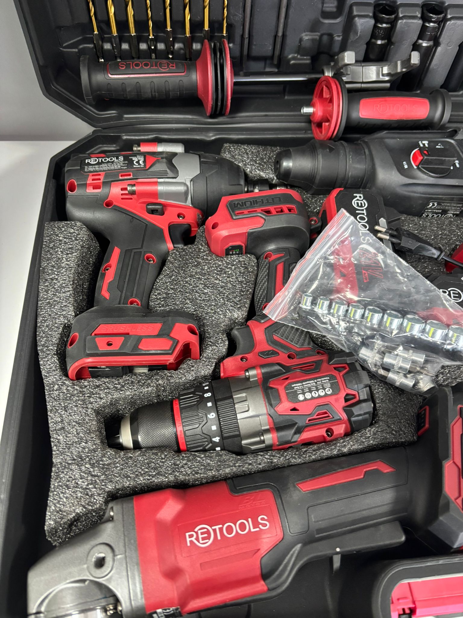 REETOOLS BORDO 4LÜ SET