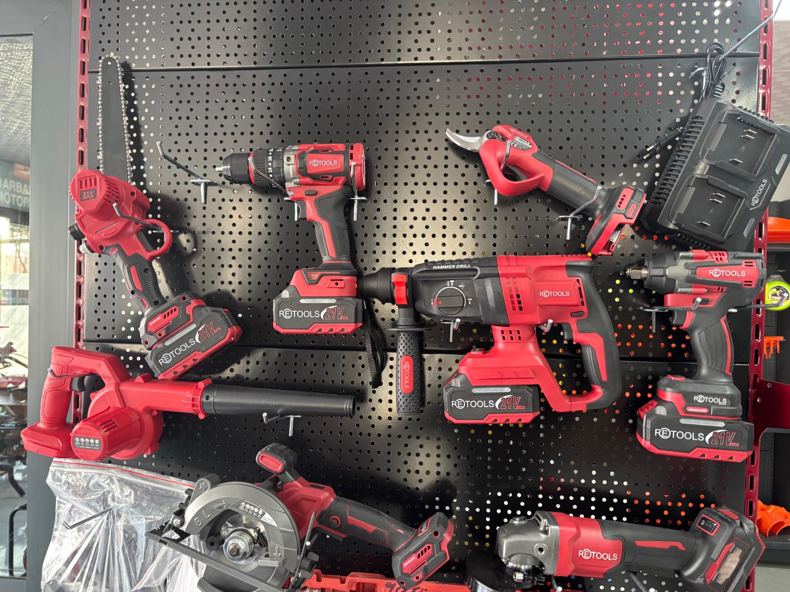 RETOOLS BORDO 8Lİ SET