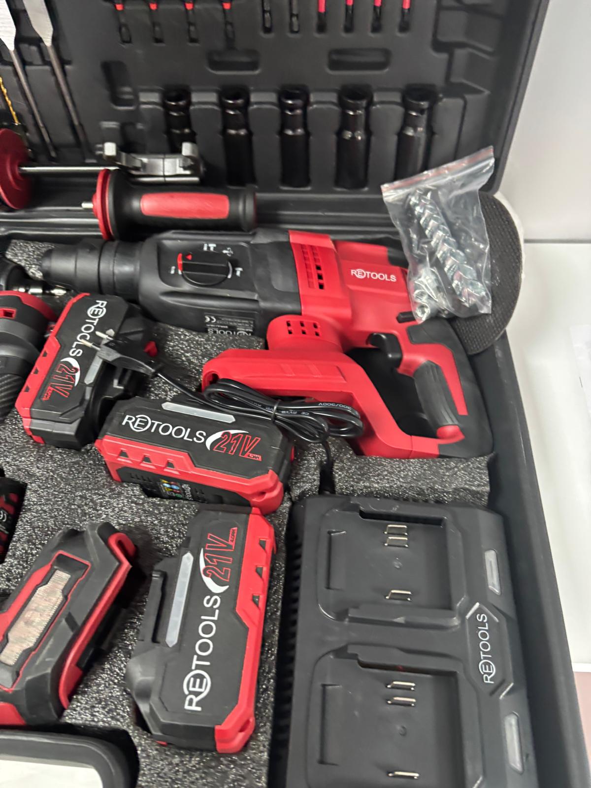 REETOOLS BORDO 4LÜ SET